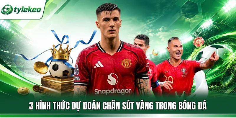 3 hình thức dự đoán chân sút vàng trong bóng đá