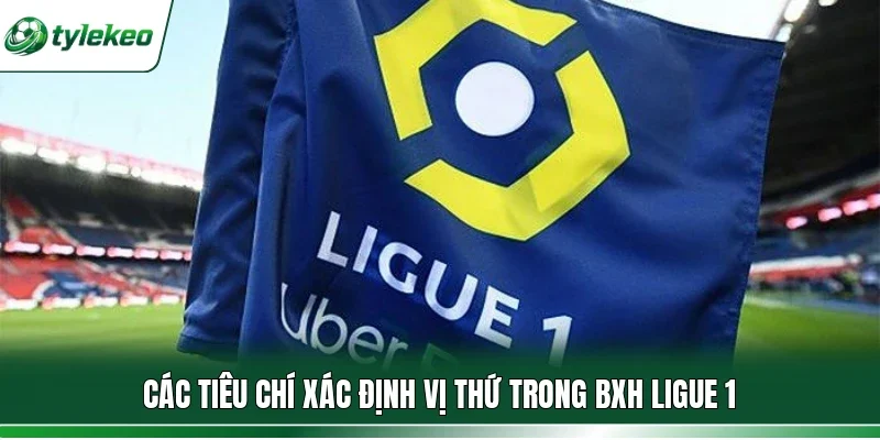 Các tiêu chí xác định vị thứ trong BXH Ligue 1