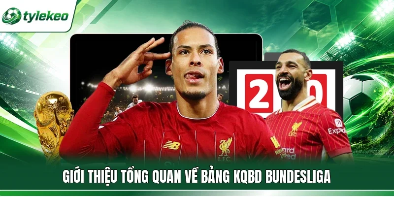 Giới thiệu tổng quan về bảng KQBD Bundesliga
