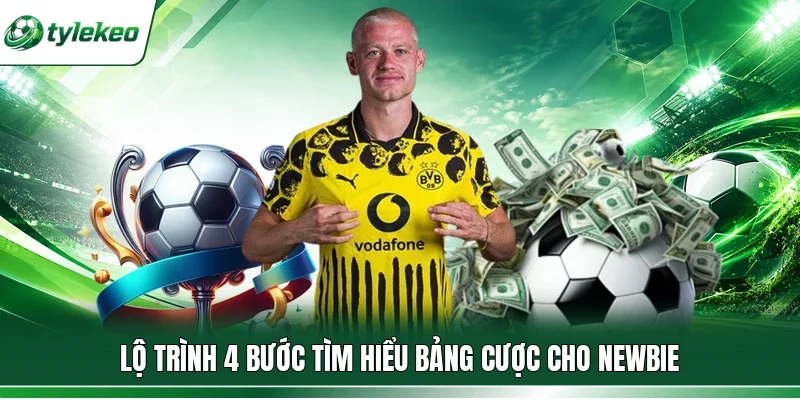 Lộ trình 4 bước tìm hiểu bảng cược cho newbie