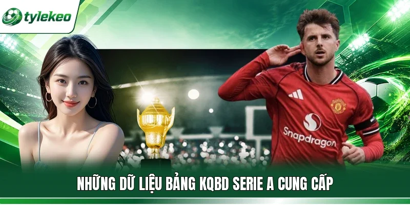 Những dữ liệu bảng KQBD Serie A cung cấp