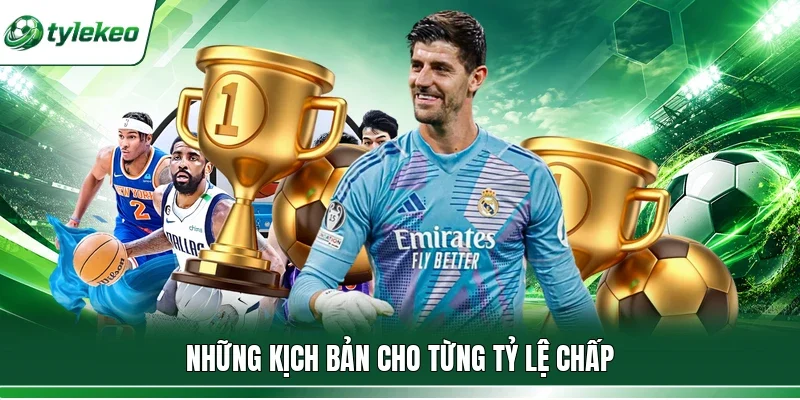 Những kịch bản cho từng tỷ lệ chấp