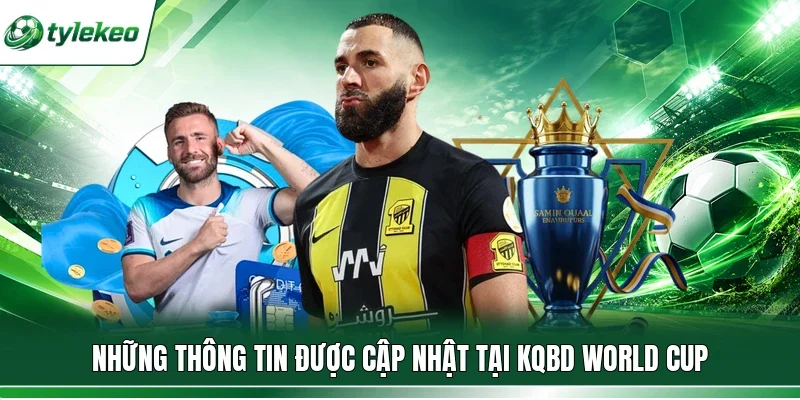 Những thông tin được cập nhật tại KQBD World Cup